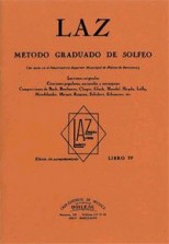 LAZ método graduado de solfeo. Libro IV