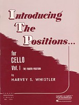 Introducción a las posiciones, Vol. I . Violoncello