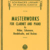 Obras maestras para clarinete