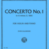 Concerto No. 1 in A minor, BWV 1041