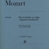 Piano Pieces from the Nannerl music book