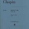 Ballade F major op. 38