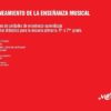Planeamiento de la enseñanza musical (4 a 7 grado)