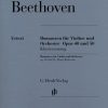 Violin Romances G major op. 40 and F major op. 50