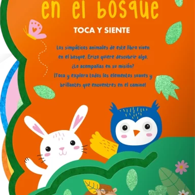 DIVERSIÓN EN EL BOSQUE - toca y siente fieltro