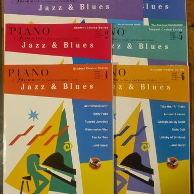 Piano Adventures - Student Choice Series: Jazz & Blues (6 niveles/ 6 libros)